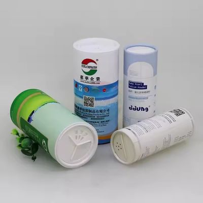 Emballage de tubes en carton OEM écologique Emballage de tubes cylindriques pour les épices Pepper Soda Sel Sucre Balsam pour les lèvres Tubes d'emballage artisanal Carton