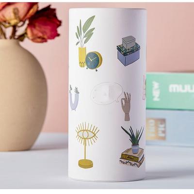 Custom Sustainable Empty Cylindrical Paper Tube for Paper Tissue Packaging Food Industry Use