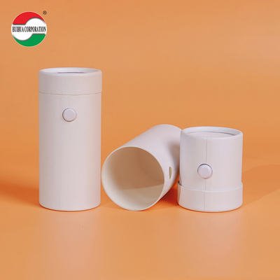 Custom Eco Friendly Biodegradable Childproof Resistant Packaging Round Cylinder Paper Tube With Child Lock