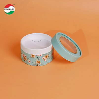 Made in China Guangzhou Factory OEM Eco-Friendly Custom Cosmetic Cardboard Cylinder Kraft Round Paper Tube Packaging For Powder