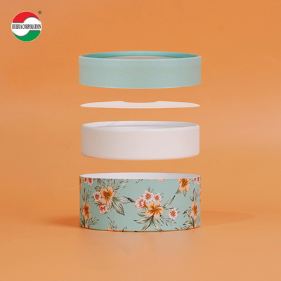 Made in China Guangzhou Factory OEM Eco-Friendly Custom Cosmetic Cardboard Cylinder Kraft Round Paper Tube Packaging For Powder