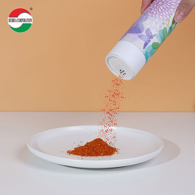 Custom Printed Kraft Cardboard Spice Paper Tube For Loose Powder Packaging Eco Friendly Cylinder