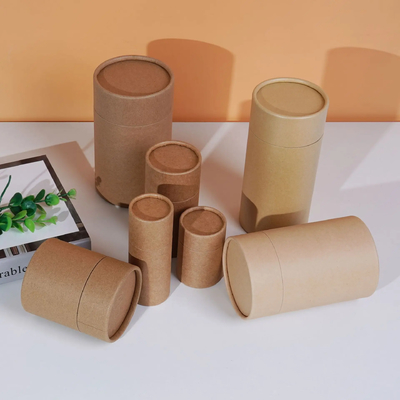 Bon prix de haute qualité OEM personnalisé Taille de conception Impression Grand diamètre Carton blanc Ronde du papier tube du papier boîte d'emballage pour le calendrier T-shirt cadeau