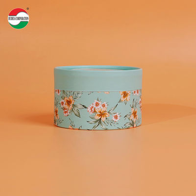 Customized Design Printing & Size Hot-selling Food Grade Paper Tube with PVC window for Talcum Powder