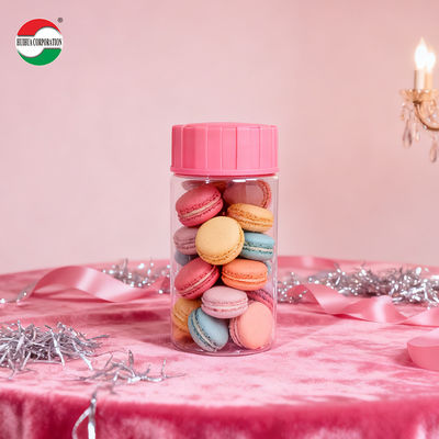 Food Grade PET Plastic Jars and Bottles with Lids High Quality Storage Containers for Candy Snacks Spices