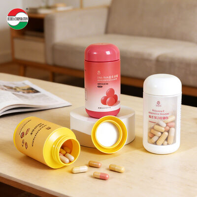 Taille personnalisée Couleur Emballage cosmétique en PEHD écologique Lotion corporelle Bouteille de shampooing en plastique