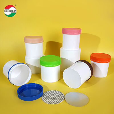 Food Grade Customized Plastic Bottle HDPE Soft Touch Medicine Pill Bottles Screw Cap Packaging