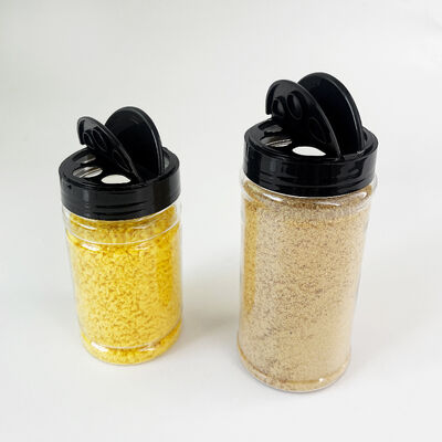 Boîte de rangement d'assaisonnement, conteneur à poivre, PET plastique transparent personnalisé, salière, bouteilles à condiments, cruche, pot à herbes et épices de cuisine