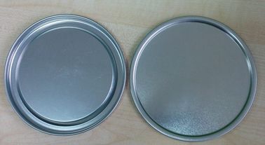 300# 73 mm Plaque d'étain en aluminium / Fond de boîte à aliments Logo personnalisé pour bocal