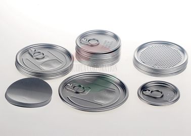 Low MOQ Good Airtighting Aluminum Easy Open Lids for Plastic Can Paper Tube