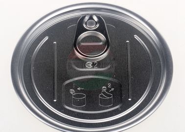 Low MOQ Good Airtighting Aluminum Easy Open Lids for Plastic Can Paper Tube