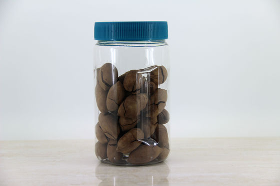 Clair hermétique de pots en plastique faits sur commande de l'animal familier 700ML pour le fruit/écrou secs
