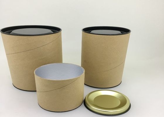 High Quality Eco-friendly Cardboard Custom Design Tea Coffee Container Packaging Food Paper Tube