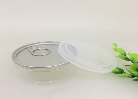 la nourriture ouverte facile d'herbe d'emballage de l'animal familier 100ml peut GV rond FDA QS du pot ISO9001