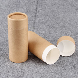 China Factory Made in China OEM Customized High Quality Kraft Paper Tube Push Up with PE inner Paper Can for Lipstick Deodorant