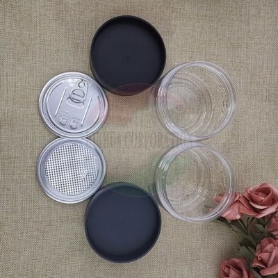 Food Grade Dried Food PET Packaging Jar EOE Screw Cap Stackable