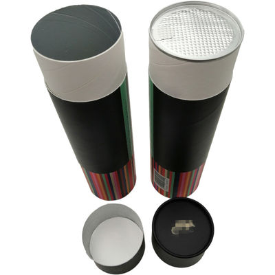 Biodegradable Coffee Powder Airtight Paper Tube Packaging Inner Aluminum Foil