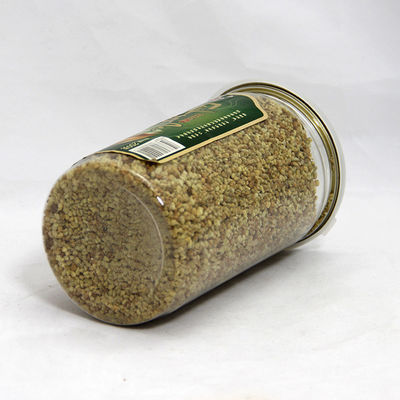 les pots d'animal familier d'espace libre de la catégorie 500ml comestible/bruit en plastique d'ANIMAL FAMILIER peuvent mettre en bouteille pour le blé Packagig