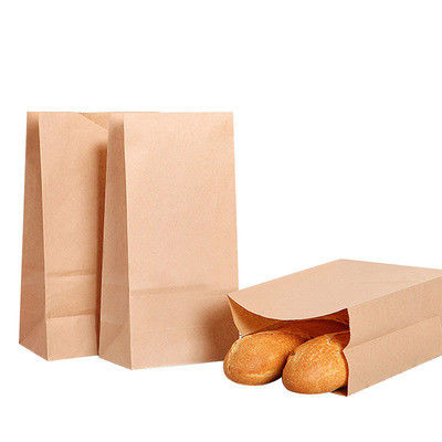 Le papier d'emballage réutilisé emportent la livraison de empaquetage de nourriture de sacs de restaurant