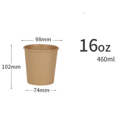 Ice cream Box PLA Liner Biodegradable Disposable Bowls Chinese Cuisine Takeaway