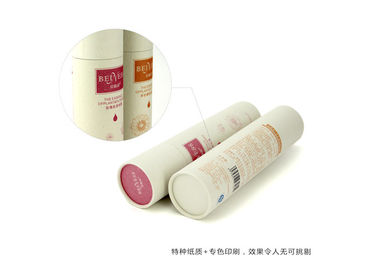 Catégorie comestible réutilisée écologique d'emballage de tube de papier d'imprimerie de Woodfree