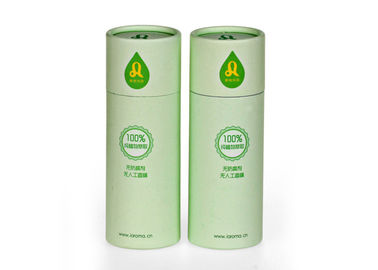 Tube de papier cosmétique de luxe empaquetant le carton recyclable pour des soins de la peau